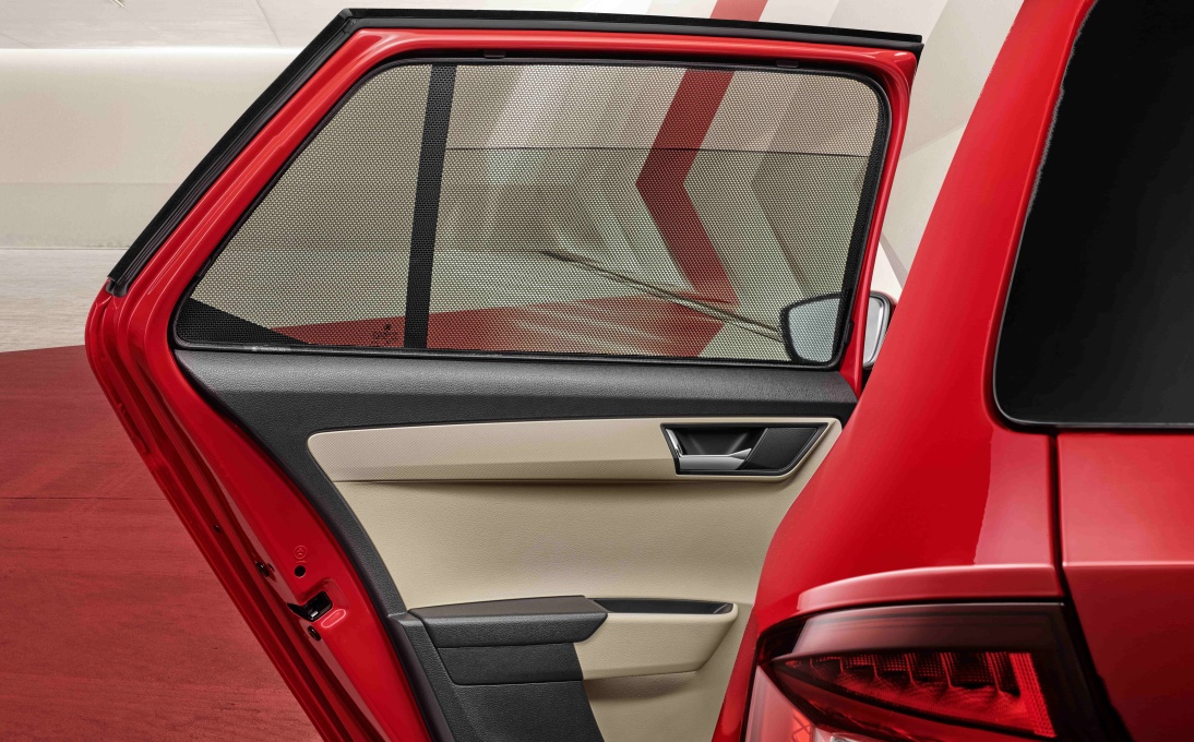 Sun shade for the rear side windows