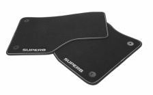 Textile foot mats Prestige - double nubuck