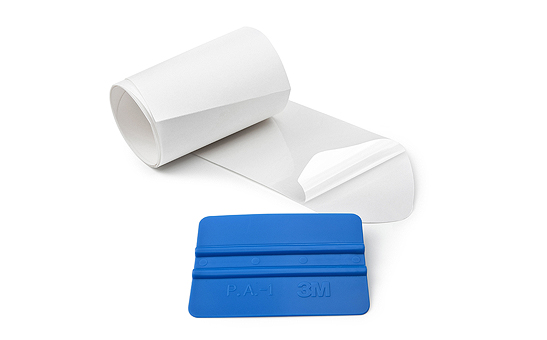 Protective foil of the rear bumper Octavia II