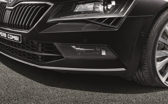 Front bumper strip Superb III