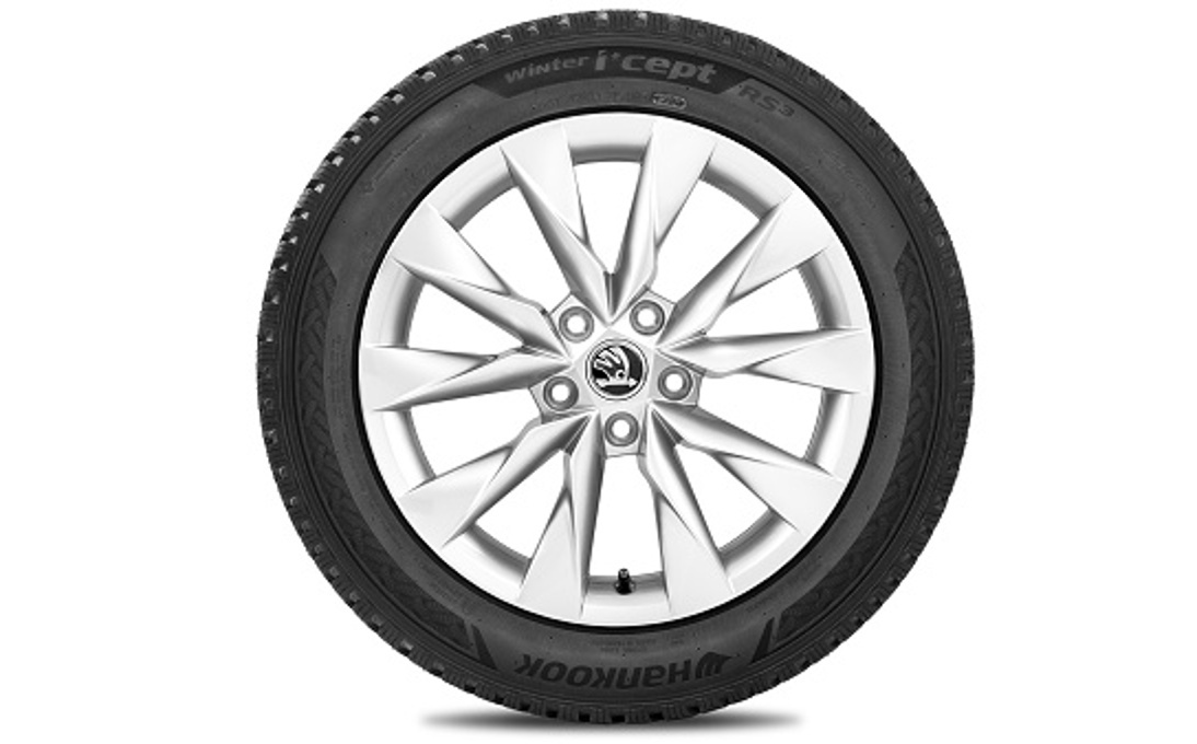 Kompletné zimné koleso Crystal 17" pre Superb IV