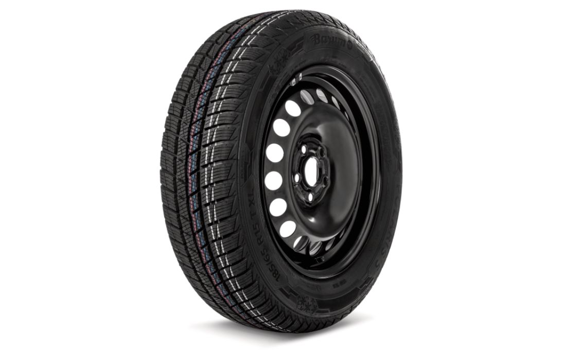 Complete winter steel wheel 15" for Fabia IV