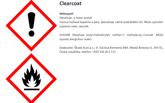 Touch-up paint pencil white Laser