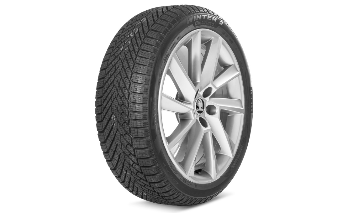 Complete winter alloy wheel Stratos 17" for Scala