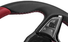 Three-spoke sports steering wheel