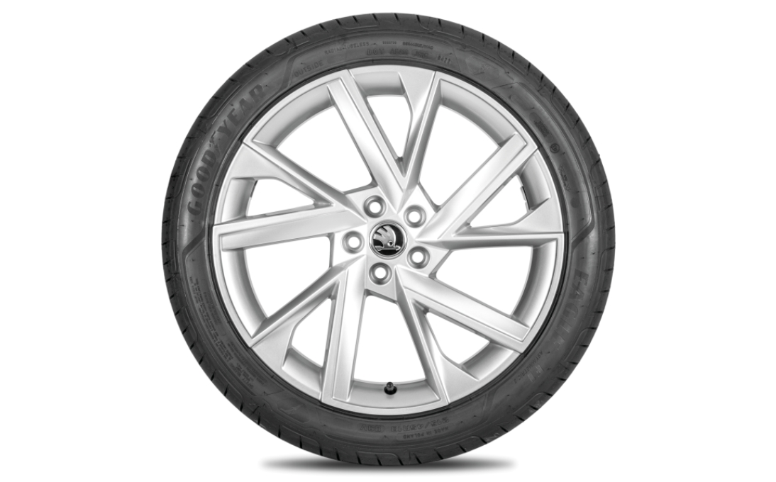 Complete summer alloy wheel Vega 18" for Kamiq