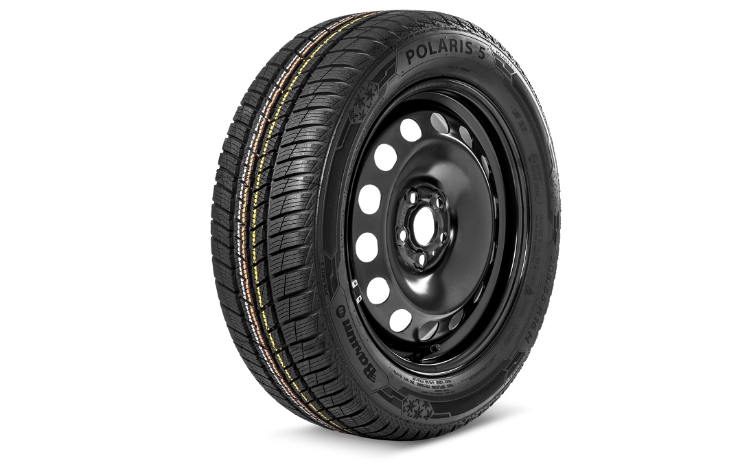 Complete winter steel wheel 16" for Scala