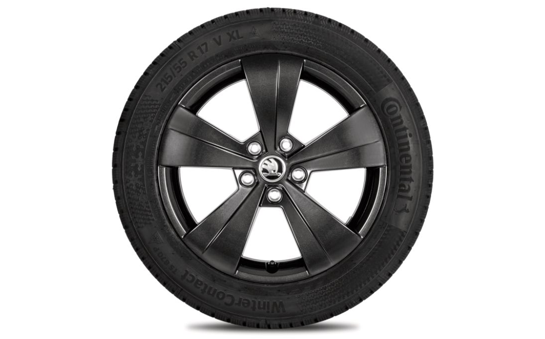 Complete winter alloy wheel Triton 17" for Superb III