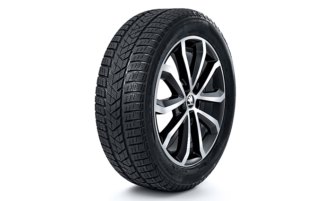 Complete winter alloy wheel HAWK 17" for OCTAVIA III