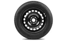 Complete winter steel wheel 16" for Superb III