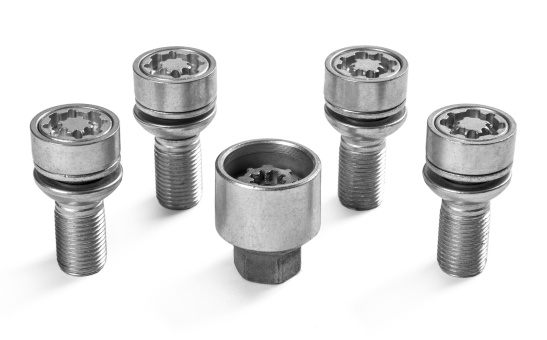 Bezpečnostné skrutky kolies Elroq a Enyaq